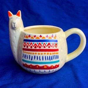 Cute & Colorful Llama Cup